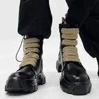 Autumn Motorcycle Gothic Platform Rock Boot