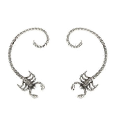 Punk Gothic Scorpion Metal Snake Clip Earring