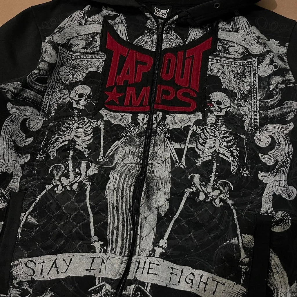 Gothic Red Letter Vintage Hoodie