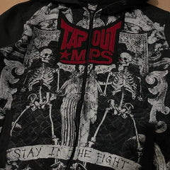 Gothic Red Letter Vintage Hoodie