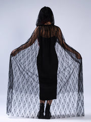 Two-Layer Lace Cloak