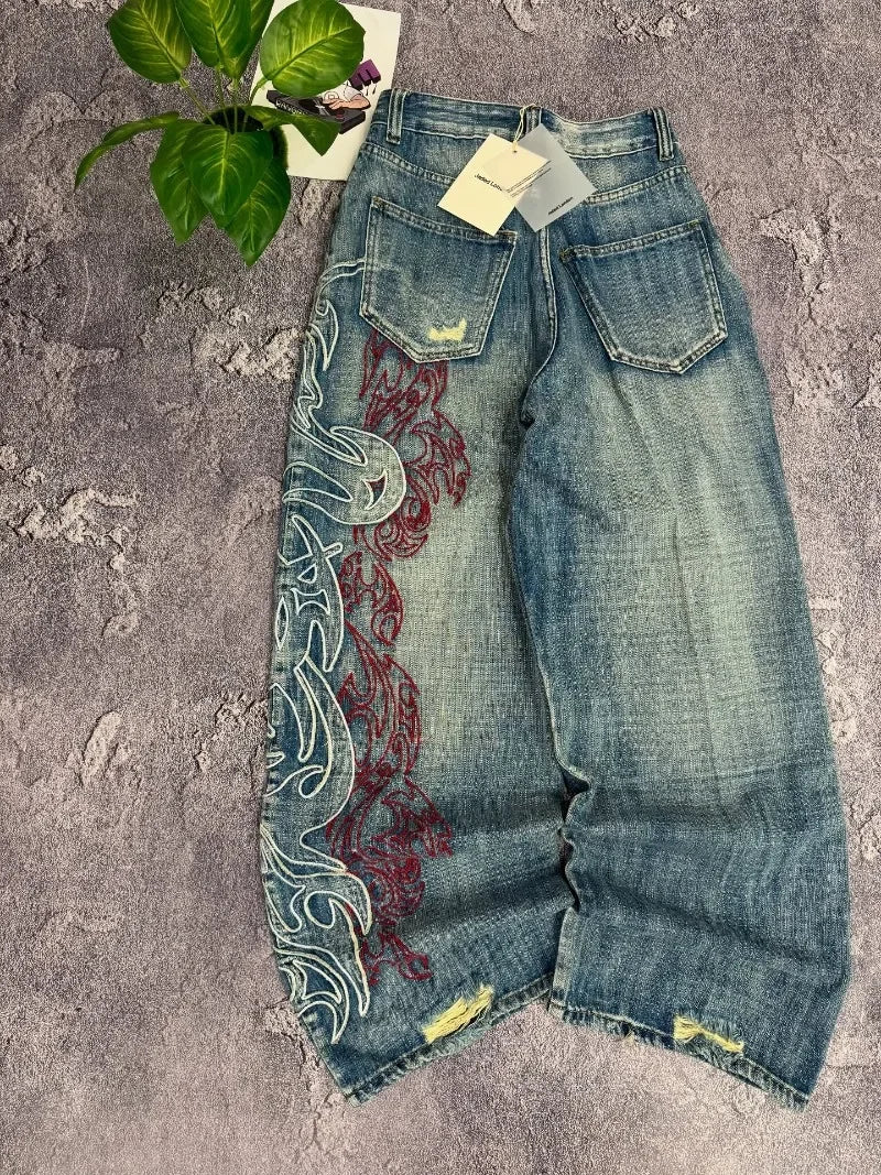 Vintage Baggy Denim Pants Main image