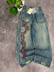 Vintage Baggy Denim Pants