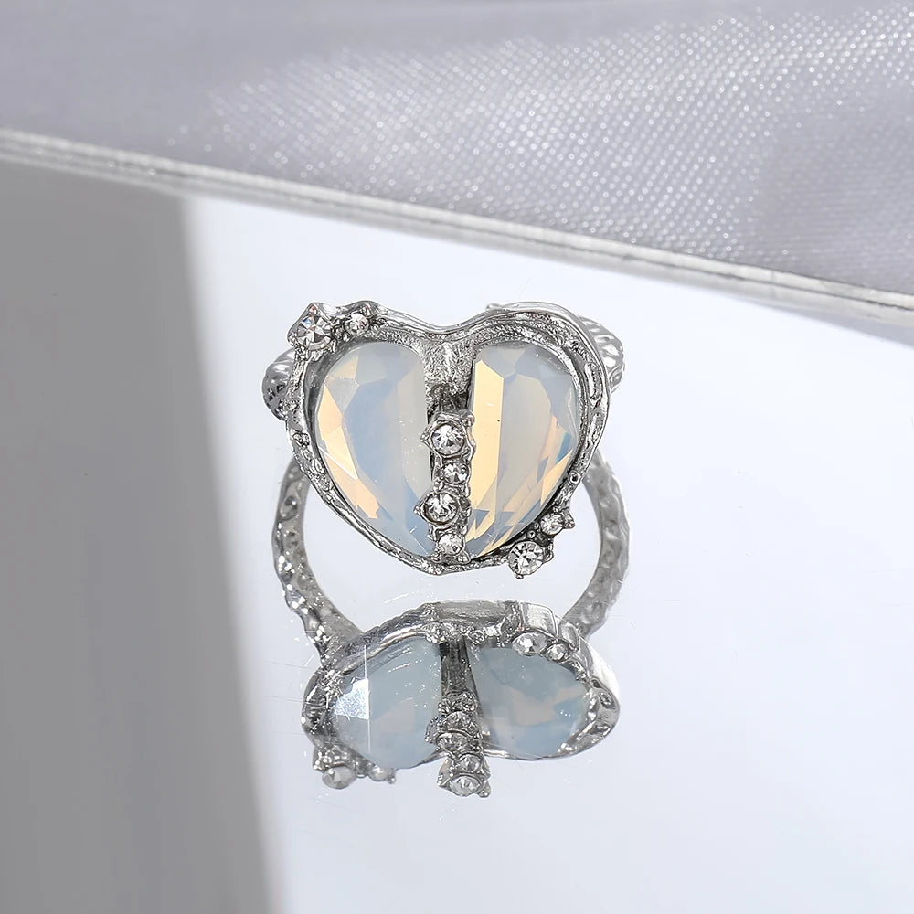 Gothic Animal Butterfly Zircon Star Ring