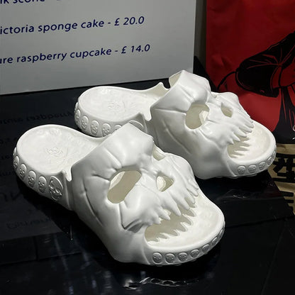 Skull Gothic Platform Sandal