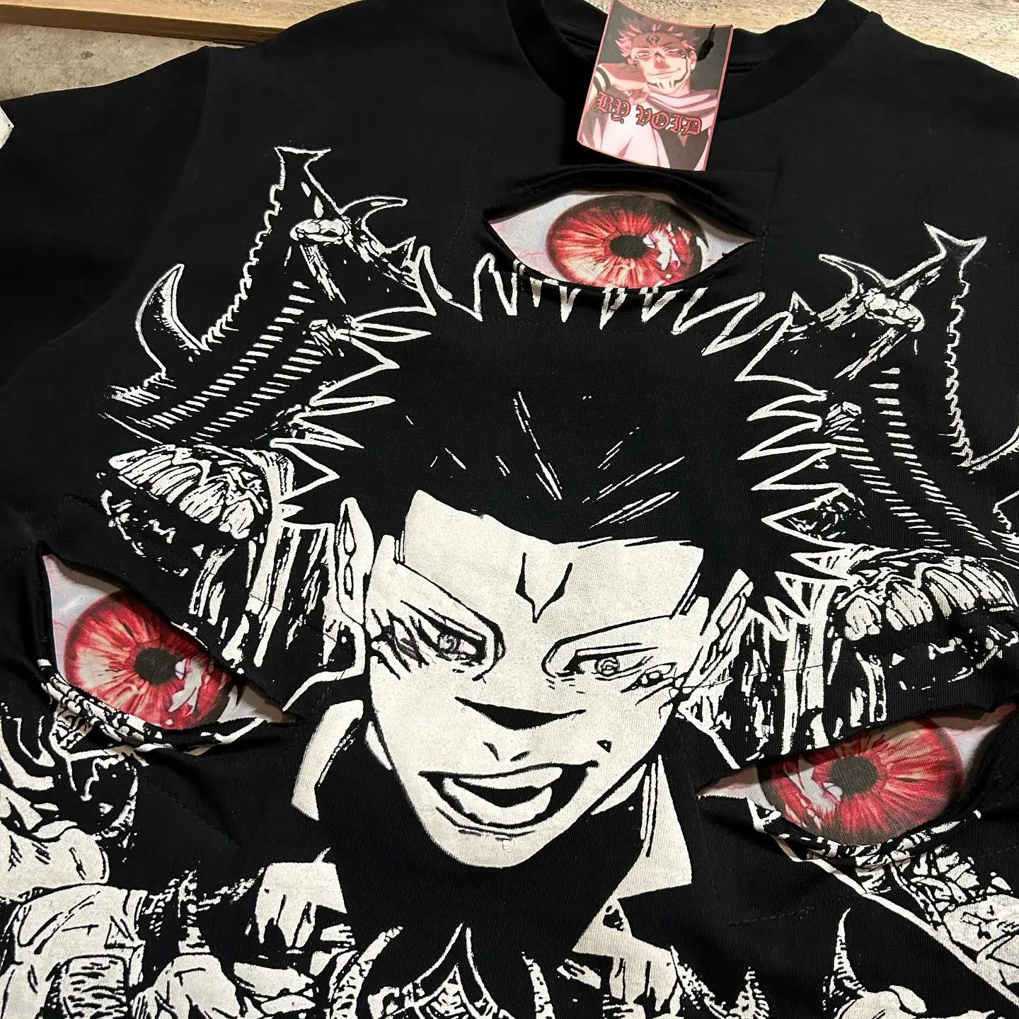 Japanese Hip Hop Graphic Cotton T-shirt