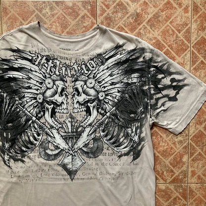 Affliction Logo Cotton T-shirt