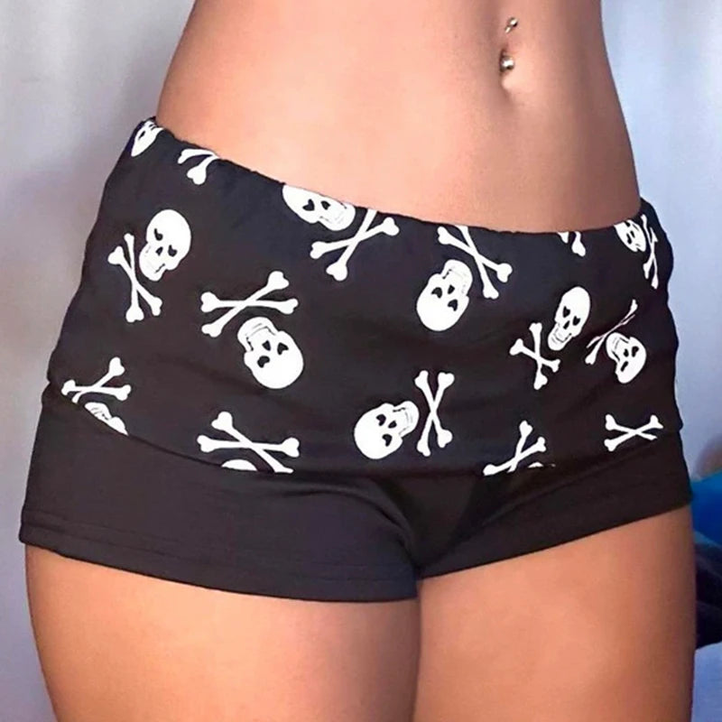 Skull Graphic Shorts Secondary image