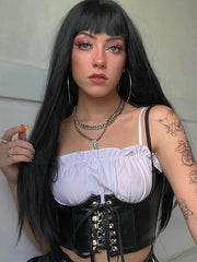 Animal Print Bodycon Slim Crop Top