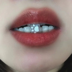 Color Changing Dog Paw Bear Paw Tongue Ring