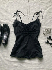 Bow Punk Casual Cute Mini Skirt