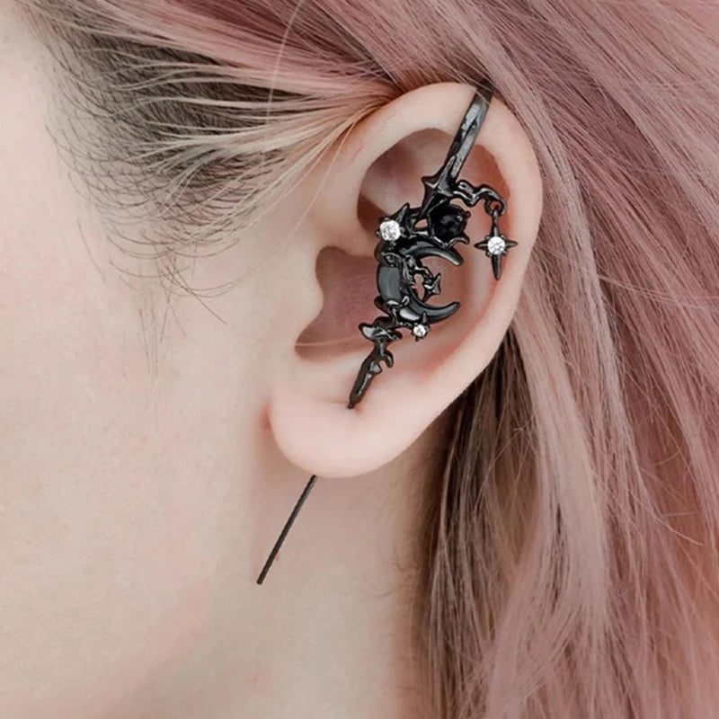 Vintage Dark Punk Gothic Sword Dagger Earring