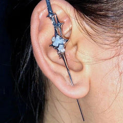 Vintage Dark Punk Gothic Sword Dagger Earring