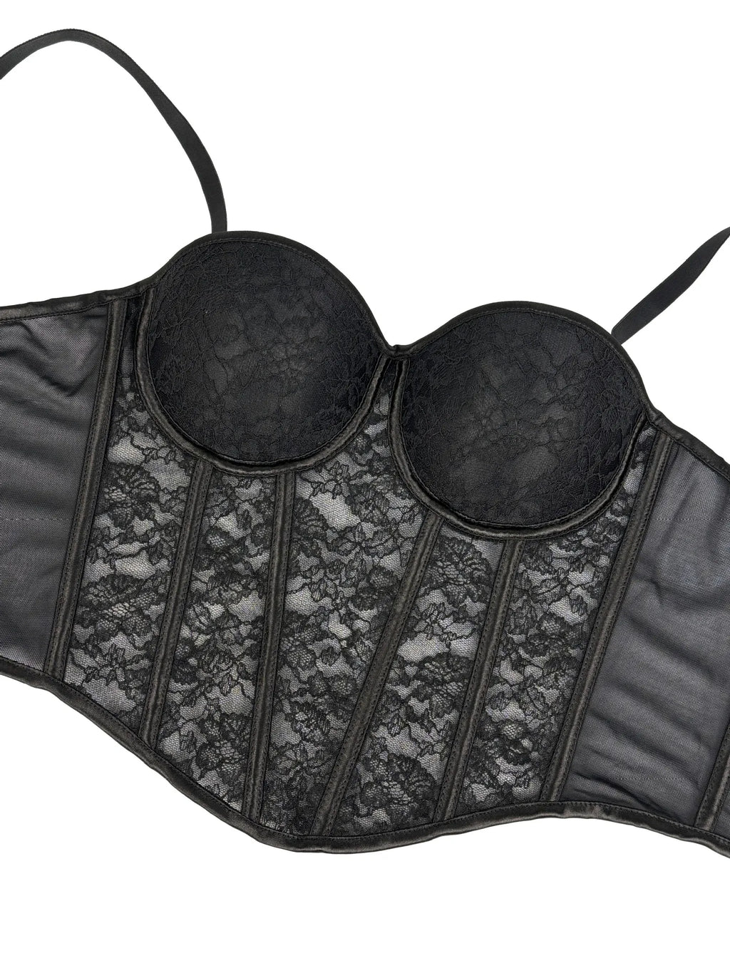 Floral Lace Bustier Corset