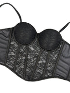 Floral Lace Bustier Corset