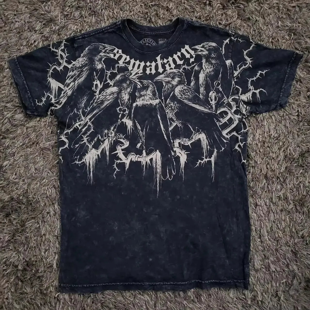Affliction Logo Cotton T-shirt
