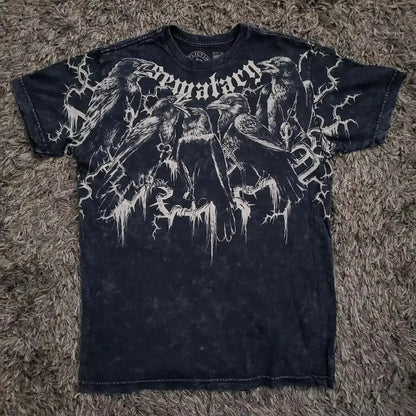 Affliction Logo Cotton T-shirt