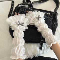 Gothic Lace Bow Glove