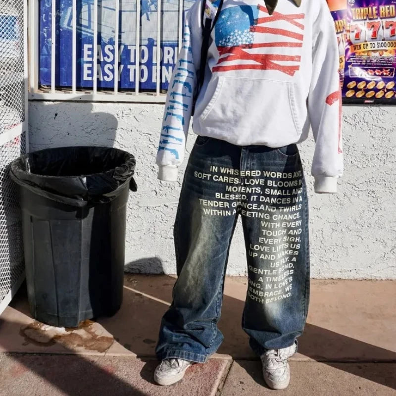 American Gothic Alphabet Casual Pant