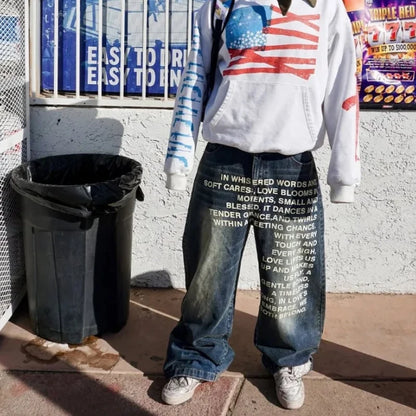 American Gothic Alphabet Casual Pant