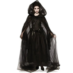 Sheer Mesh Costume Cloak