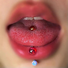 Fashion Acrylic Ear Nipple Wear Tongue Ring