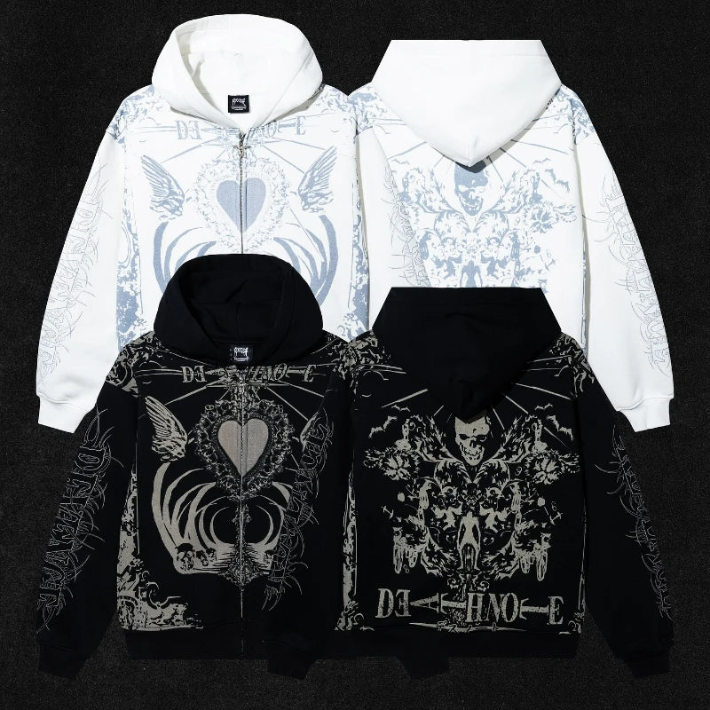 Y2K Revenge Gothic Shrine Printed Hoodie Main image