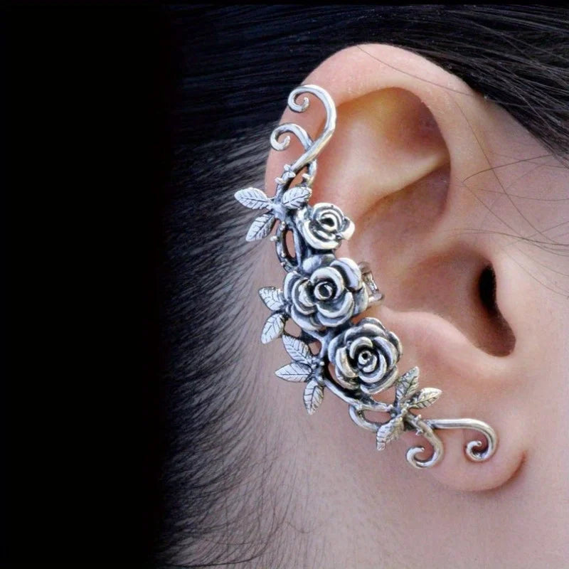 Vintage Black Dragon Claw Zinc Alloy Earring
