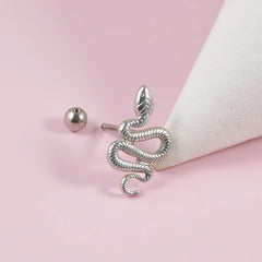 New Style 316L Surgical Steel Snake Tongue Ring