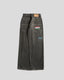 Hip Hop Gothic Punk Embroidery Denim Pant