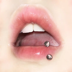 Colorful Acrylic Horseshoe Cartilage Lip Stud