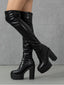 Autumn Winter Platform Gothic Pole Dance Boot