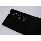 Metal Chain Detail Cropped Jacket