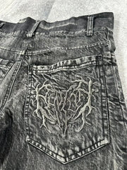 Retro Harajuku Denim Shorts