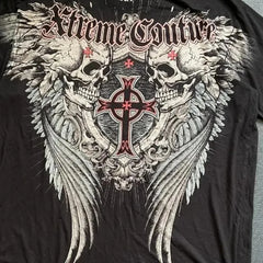 Pure Cotton Gothic Oversized T-shirt