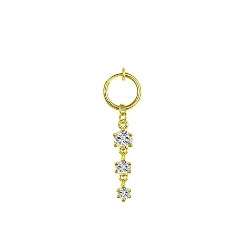 Fashion Butterfly Gothic Fake Belly Ring