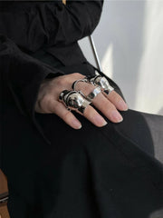 Y2K Armour Punk Gothic Ring
