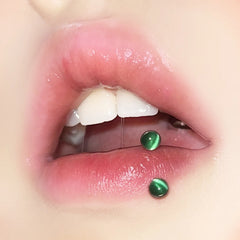 Colorful Acrylic Horseshoe Cartilage Lip Stud