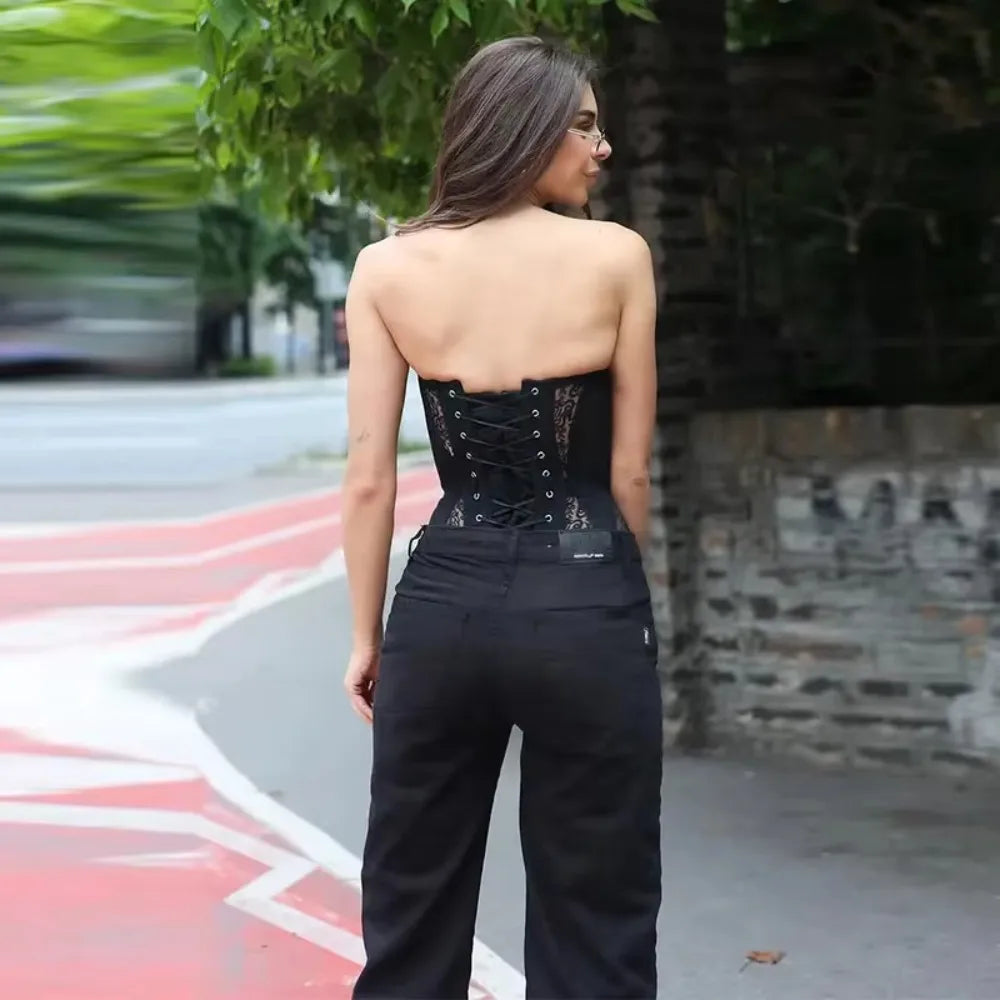 Strapless Tight Corset