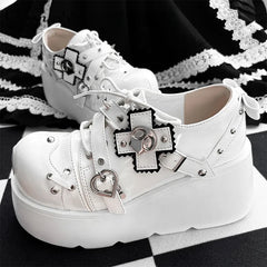 Punk Gothic Lolita Muffin Sneaker