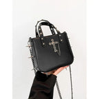Sharp Rivets Gothic Goth Dark Metal Punk Cute Harajuku Bag Black Halloween