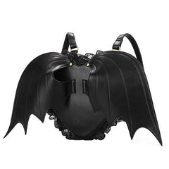 Women Bat Wing Punk Stylish Newest Angel Wings Cute Devil Bag Halloween