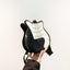 Guitar Shape 2024 Trend Halloween Party Gothic Crossbody Sling Shoulder Bag Black / (20Cm