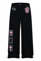 Skeleton Graphic Wide Leg Pants