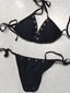 Cutout Eyelet Punk Swimwear