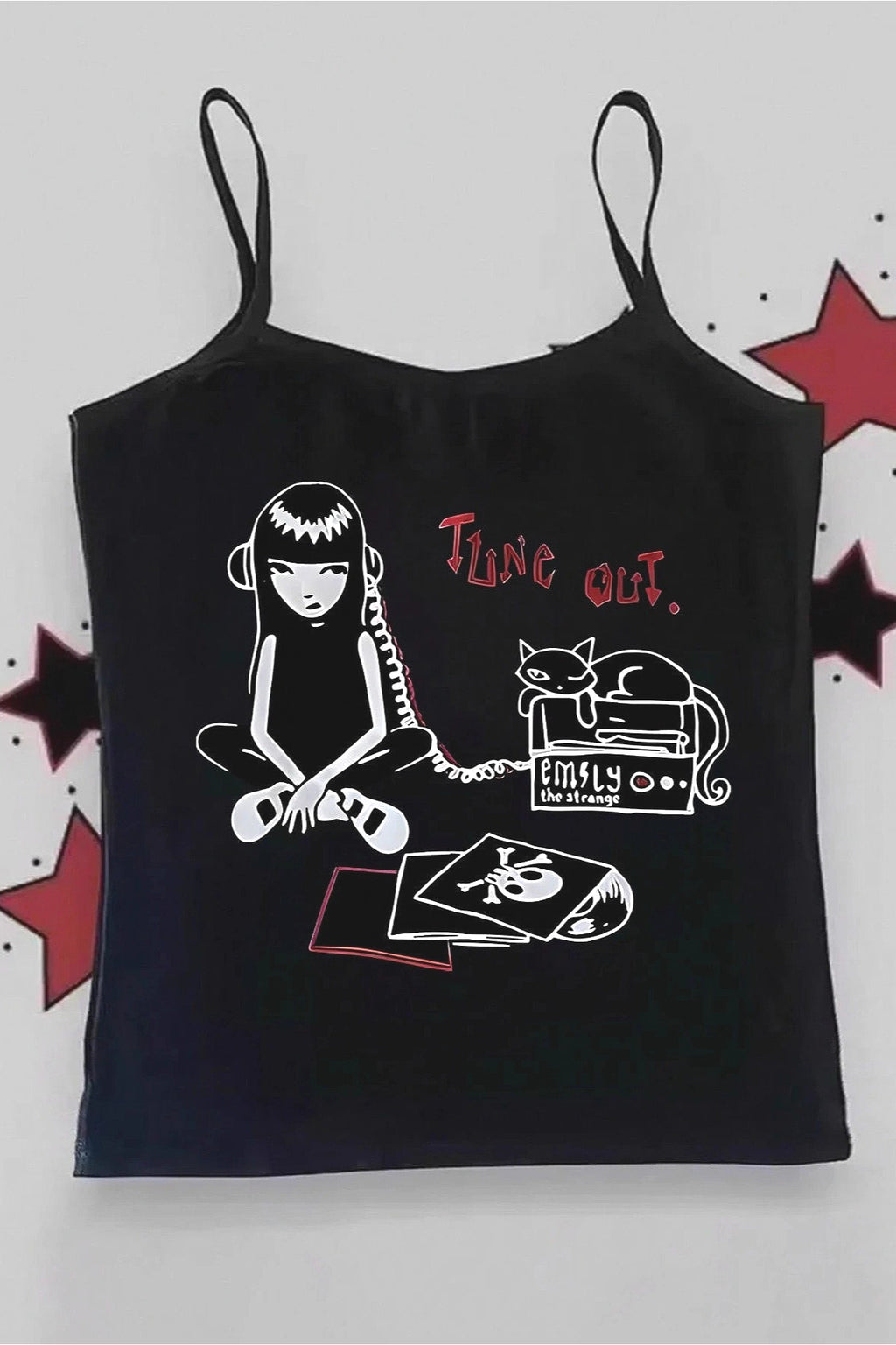 Emo Style Gothic Camis