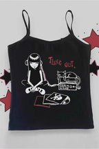 Emo Style Gothic Camis