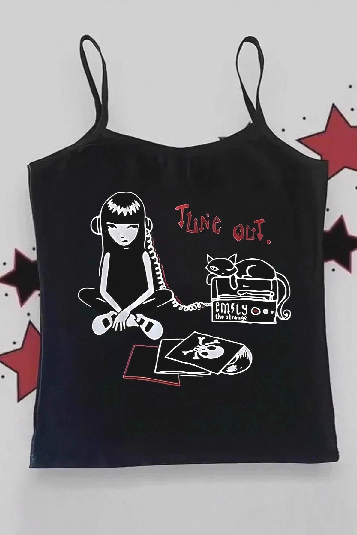 Emo Style Gothic Camis