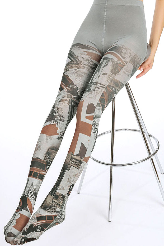 Street Punk British Style Tights