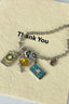 Retro Tarot Card Shimmer Enamel Bracelet